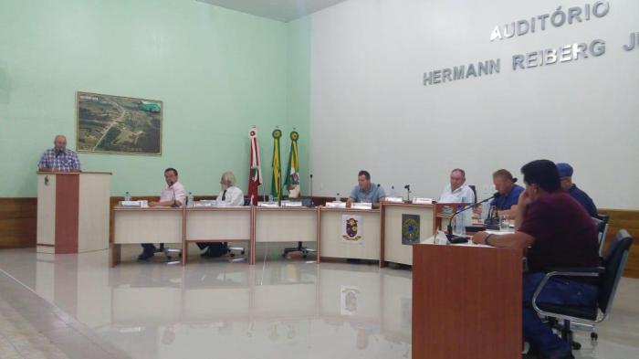 Diretor do Sindicato faz pronunciamento na Tribuna da Câmara de Vereadores de Santa Terezinha