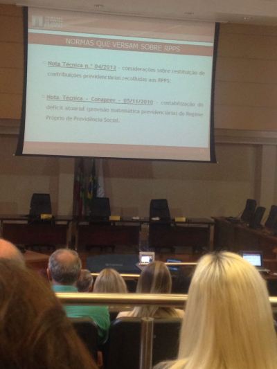 Presidente do Sindicato dos Servidores de Itaiópolis e Região participa de Seminário de Gestão e Controle de Regimes Próprios de Previdência
